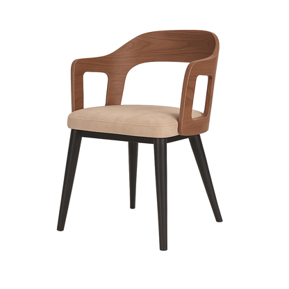 Scaun catifea BEJ | model MOZI