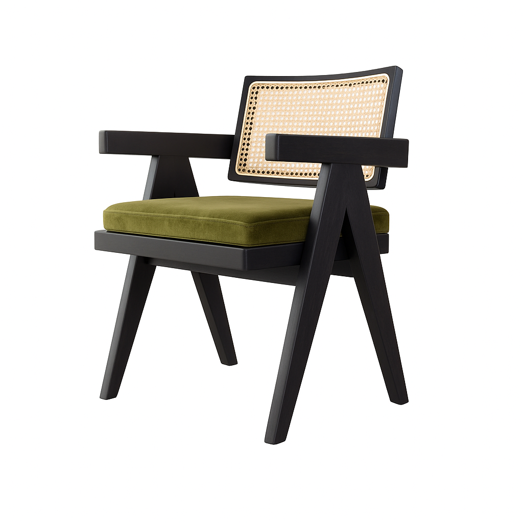 Scaun catifea VERDE | model POLA