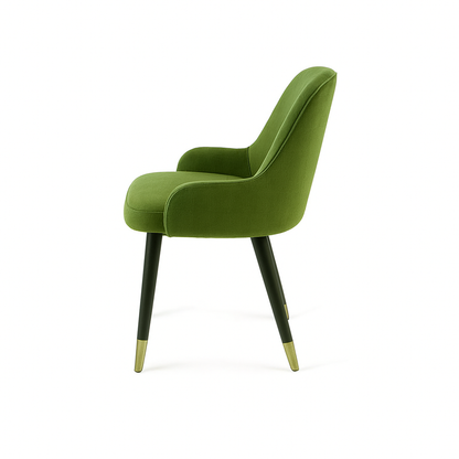 Scaun catifea GALBENA | model ROCCO G