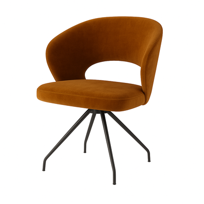 Scaun catifea BEJ | model ROSE