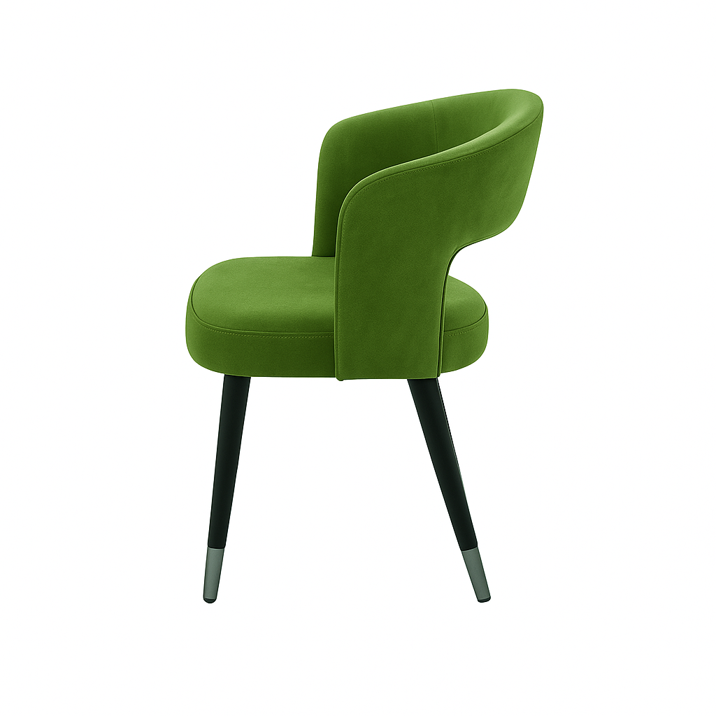 Scaun catifea ALBASTRA | model SANDY