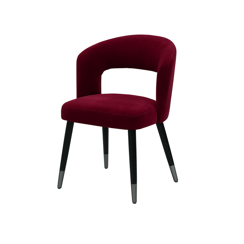 Scaun catifea VERDE | model SANDY