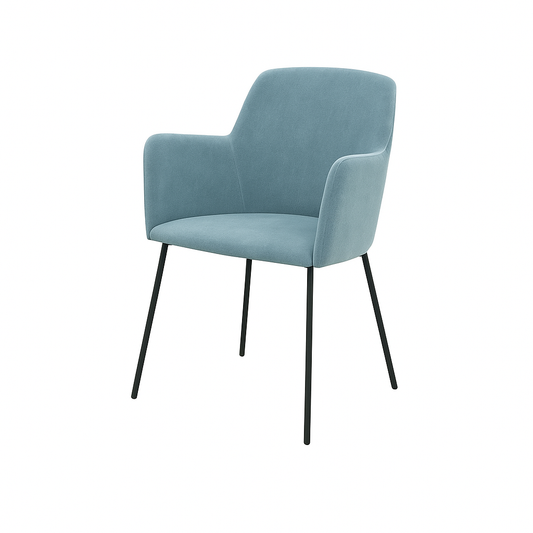 Scaun catifea ALBASTRA | model SIGMA