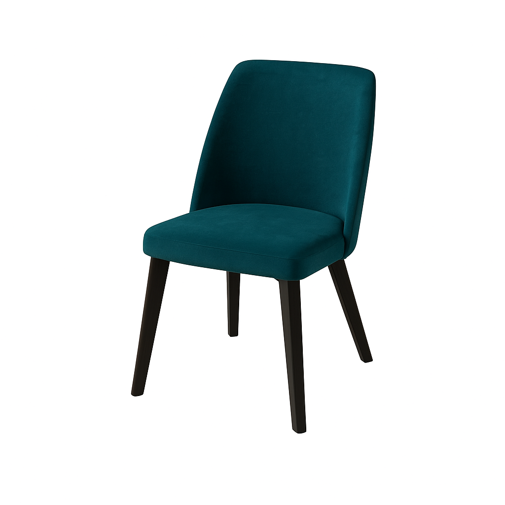 Scaun catifea GALBENA | model SOLO