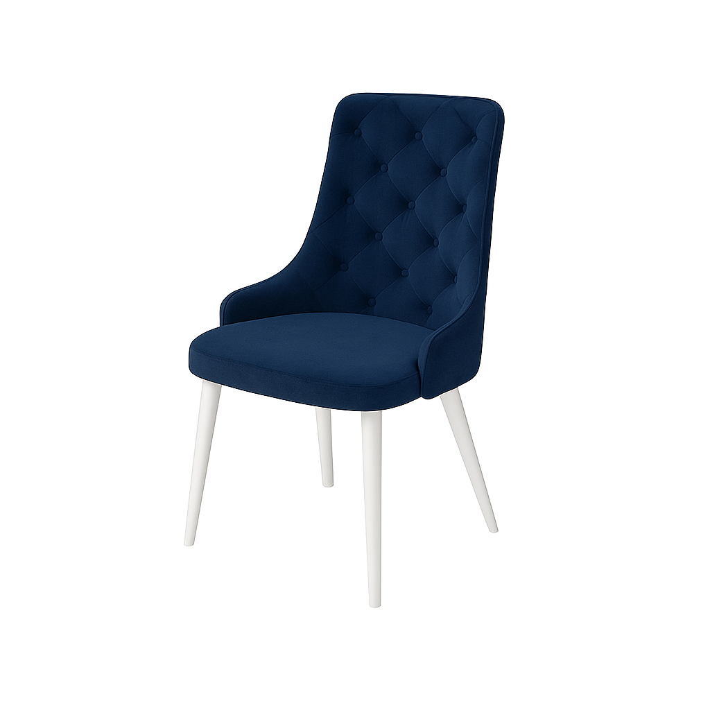 Scaun catifea ALBASTRA | model TAO