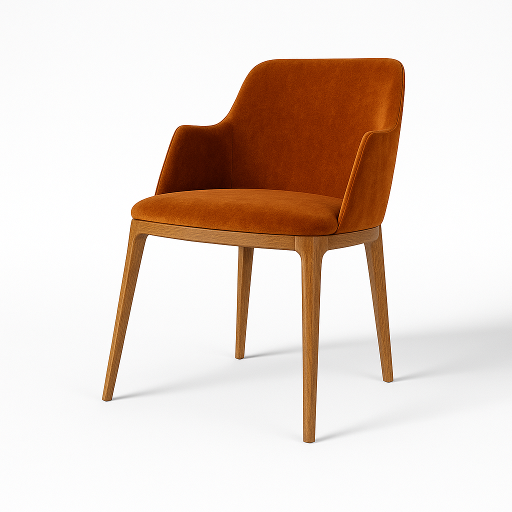 Scaun catifea BEJ | model VIVI