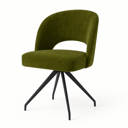 Scaun catifea BEJ | model ZANCA