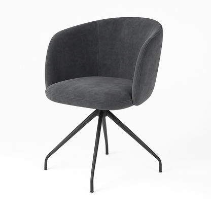 Scaun catifea GRI | model ZURLI