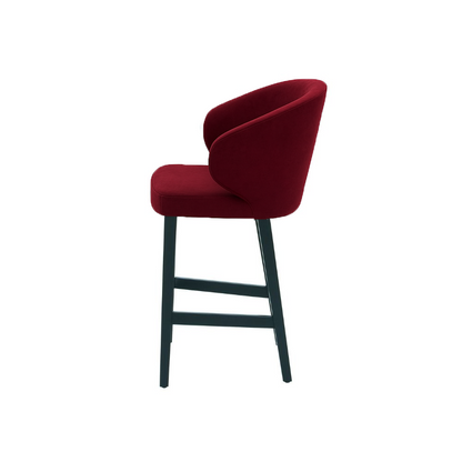 Scaun de bar catifea | model CAPRICE