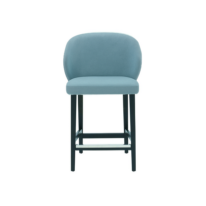 Scaun de bar catifea ROSIE | model CAPRICE