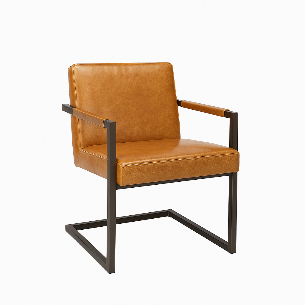 Scaun piele MARO DESCHIS | model FLEET