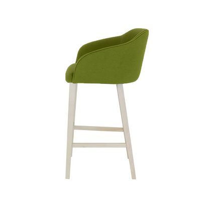 Scaun insula catifea ALBASTRA | model CROCO