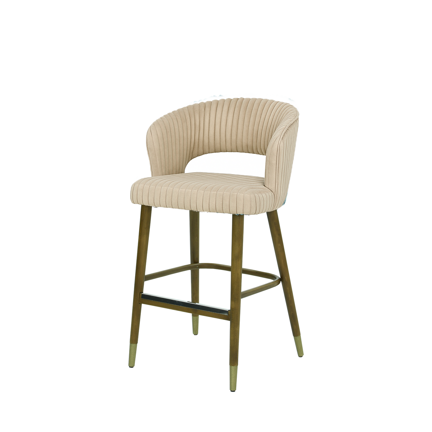 Scaun insula catifea GALBENA | model THOMAS