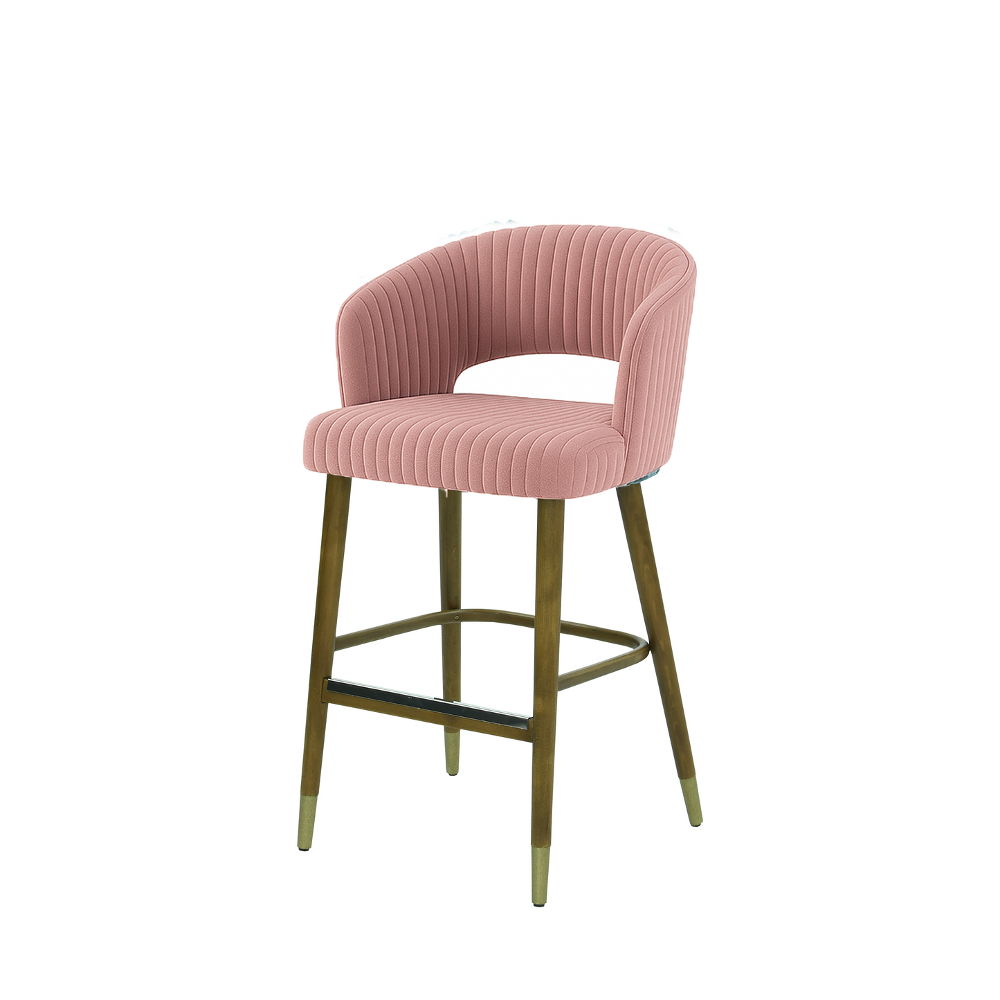 Scaun insula catifea ALBASTRA | model THOMAS