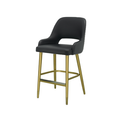 Scaun insula piele naturala VERDE | model HUGO