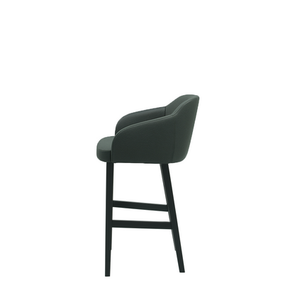 Scaun insula piele VERDE | model CROCO