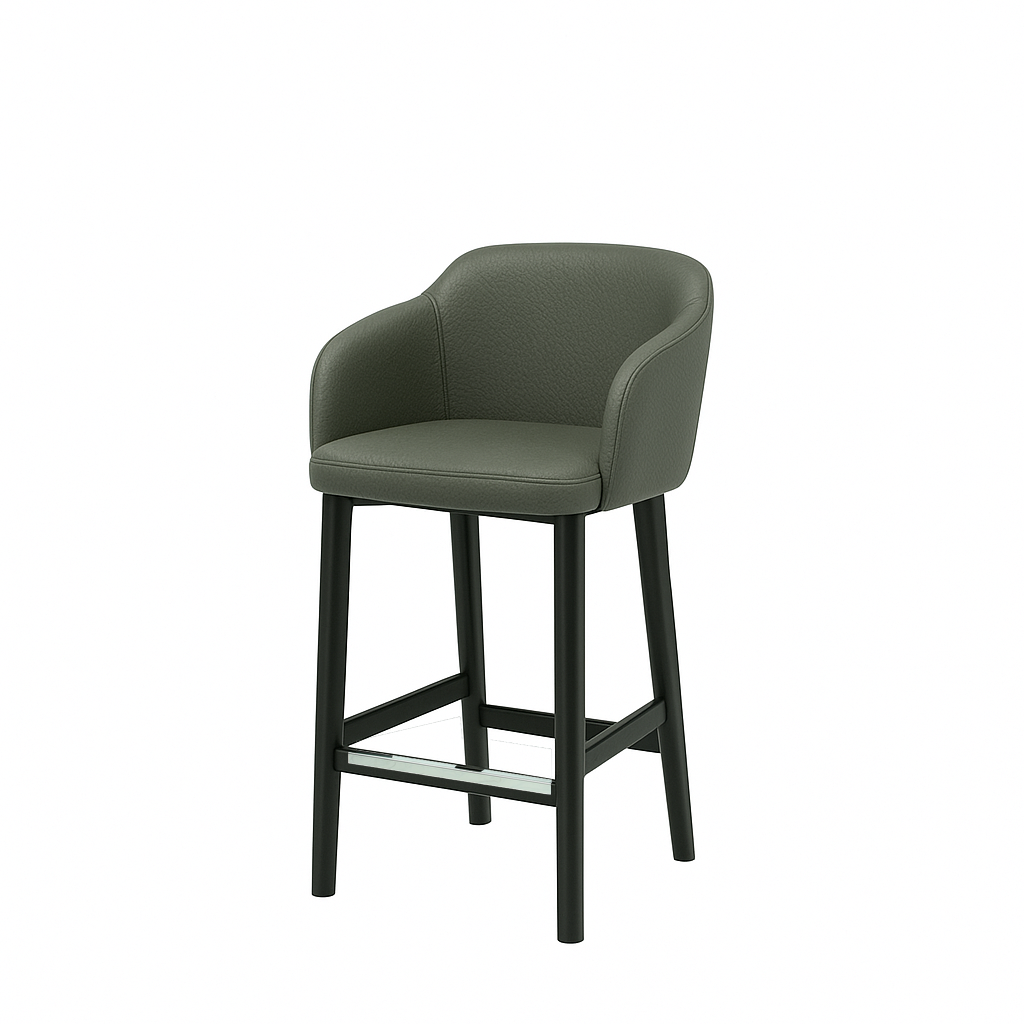 Scaun insula piele naturala | model CROCO