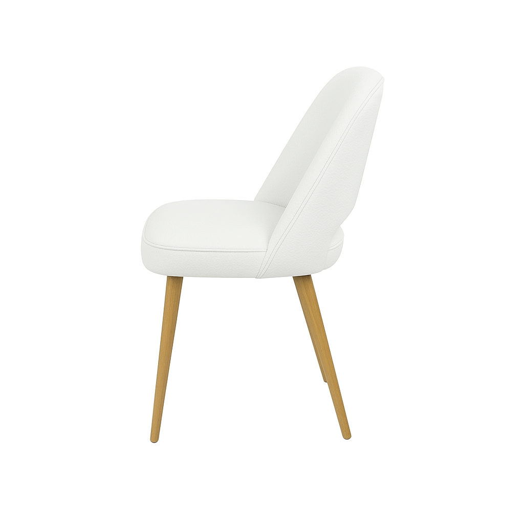 Scaun piele ALBASTRA | model HUGO