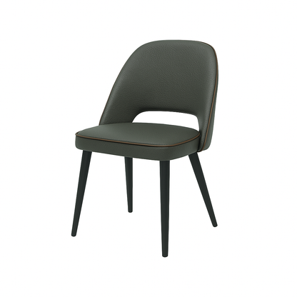 Scaun piele GALBENA | model GABE