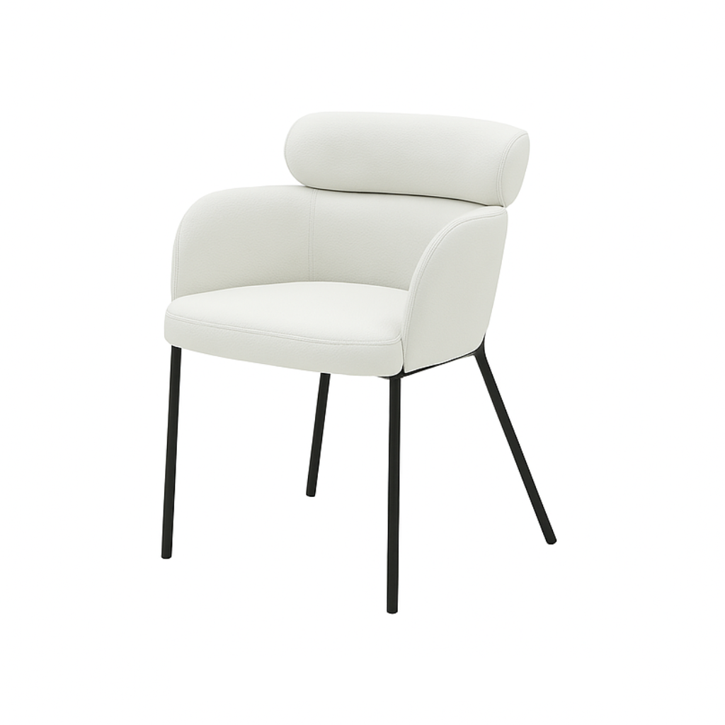 Scaun piele BEJ | model LENY