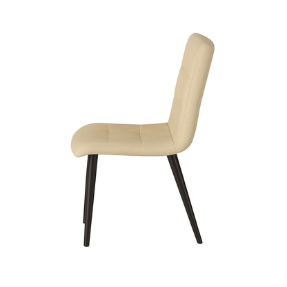 Scaun piele GALBENA | model LUXY