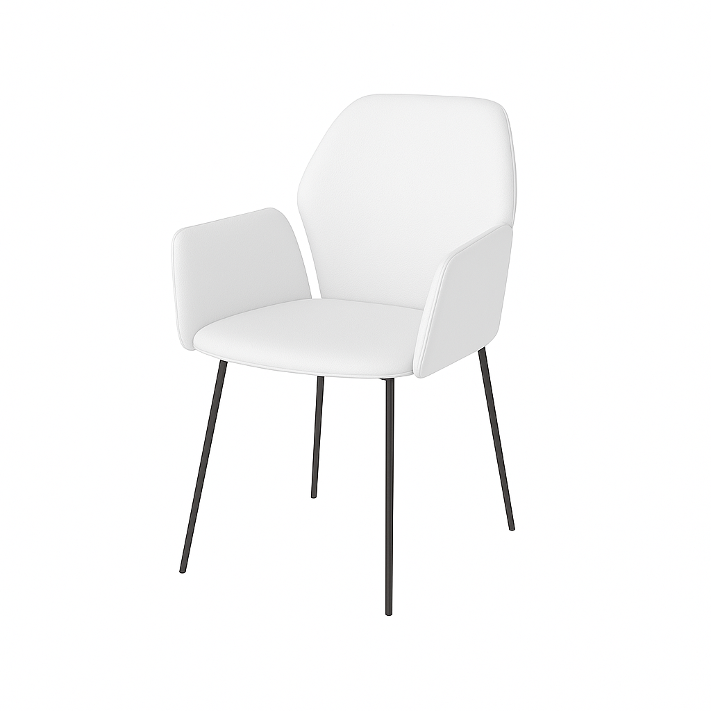 Scaun piele ALBASTRA | model PETRA