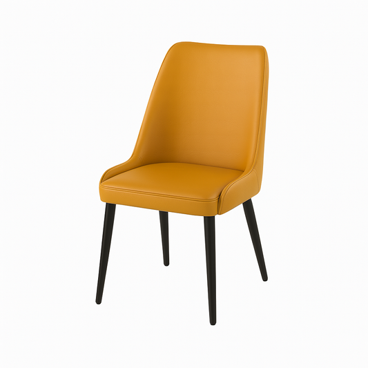 Scaun piele GALBENA | model GINA