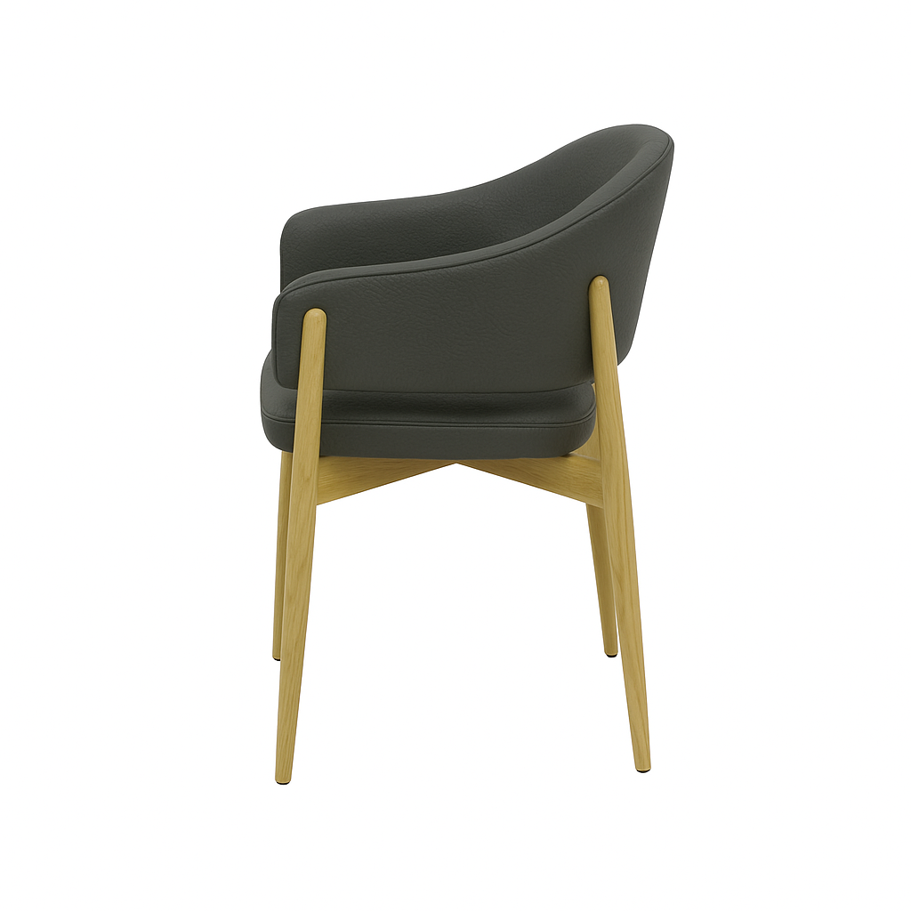 Scaun piele BEJ | model ALMA