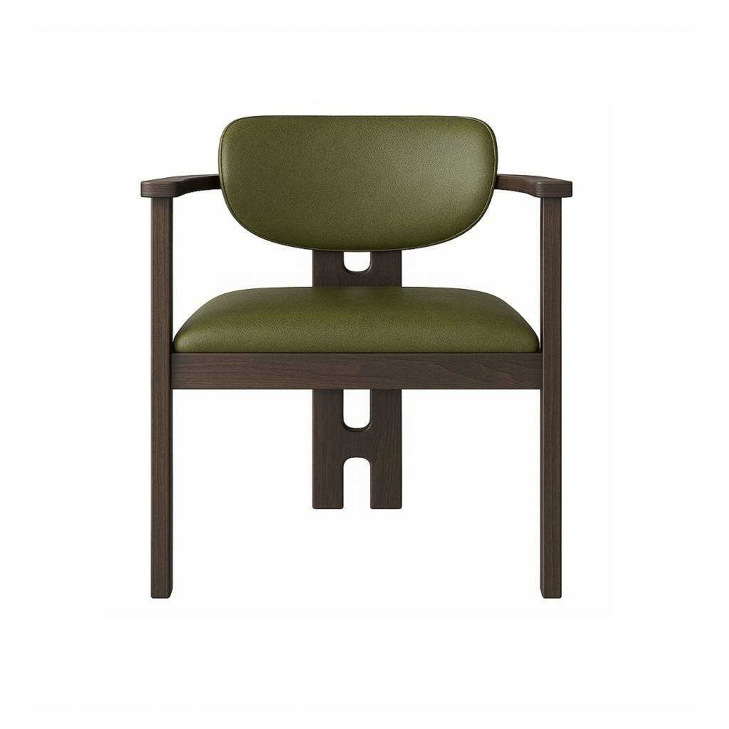 Scaun piele VERDE | model ANDULORD