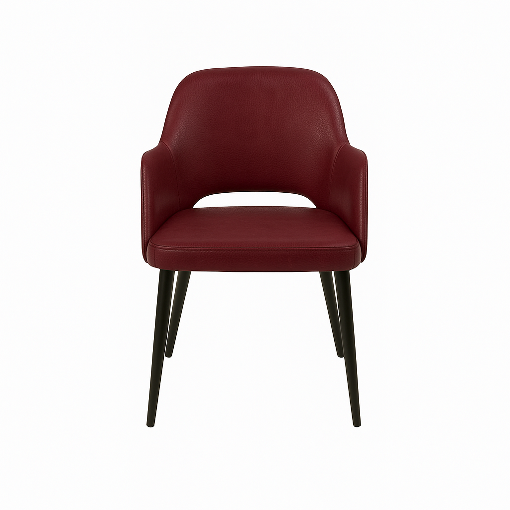 Scaun piele GALBENA | model APRIL