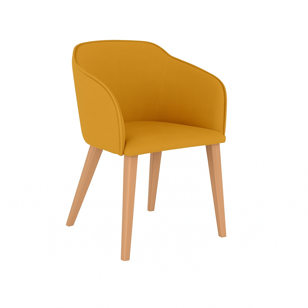 Scaun piele VERDE | model CROCO