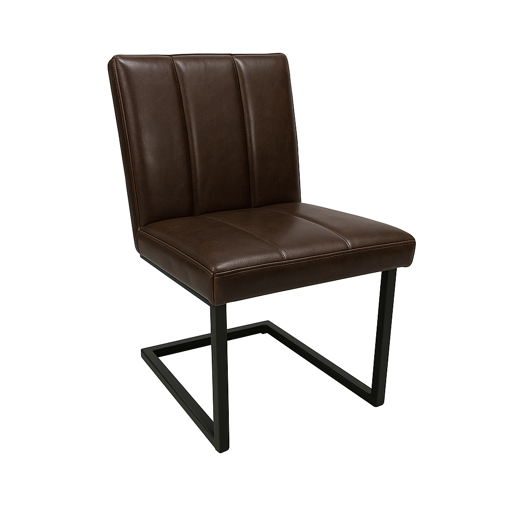 Scaun piele MARO INCHIS | model FLEET OHIO NA