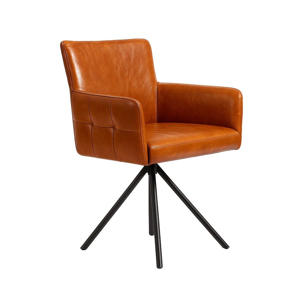 Scaun piele MARO DESCHIS | model GIULIA C