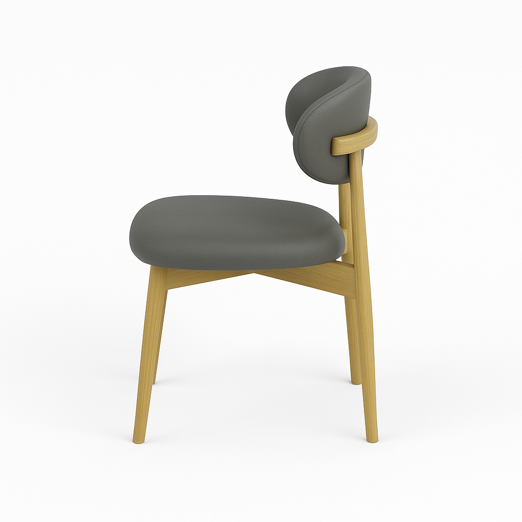 Scaun piele GALBENA | model MELISSA