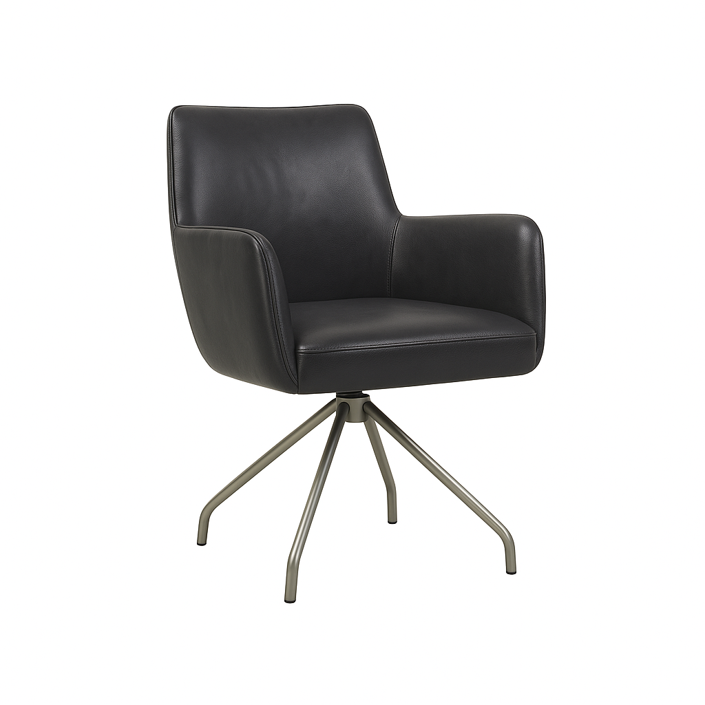 Scaun piele GRI | model PISTA B