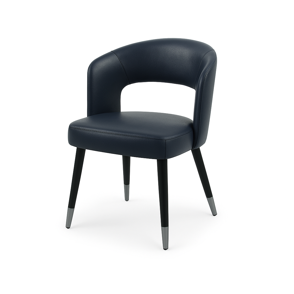 Scaun piele ALBASTRA | model SANDY