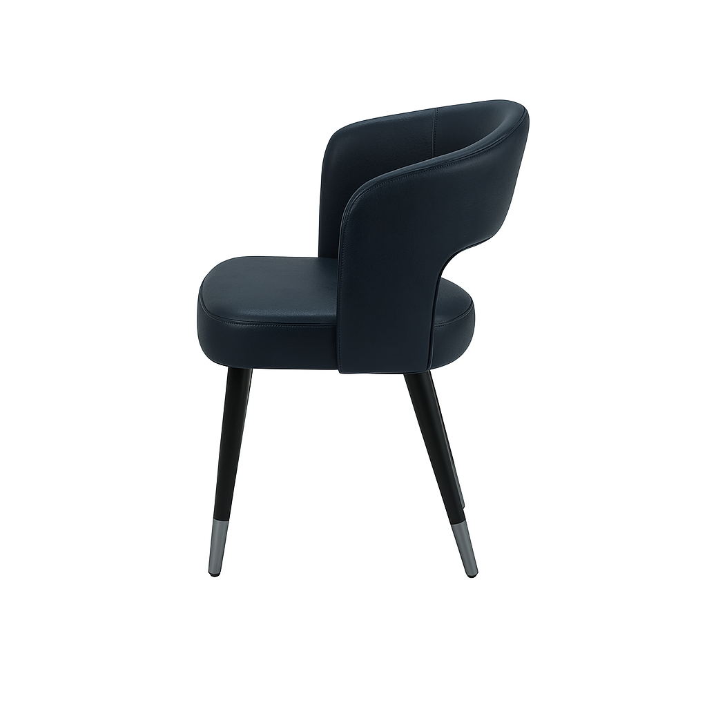 Scaun piele ALBASTRA | model SANDY