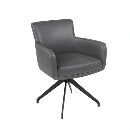 Scaun piele GRI | model STEFANO A